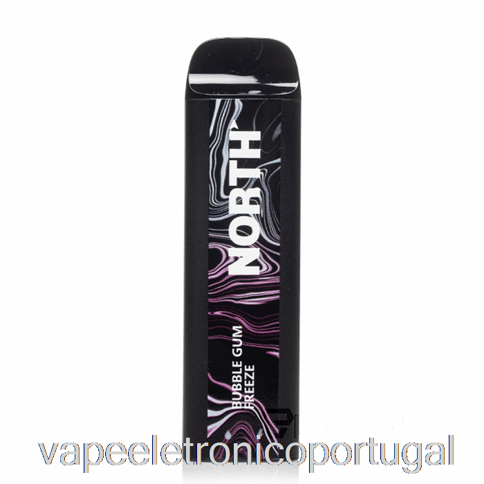 Vape Eletronico North 5000 Descartável Bubblegum Freeze